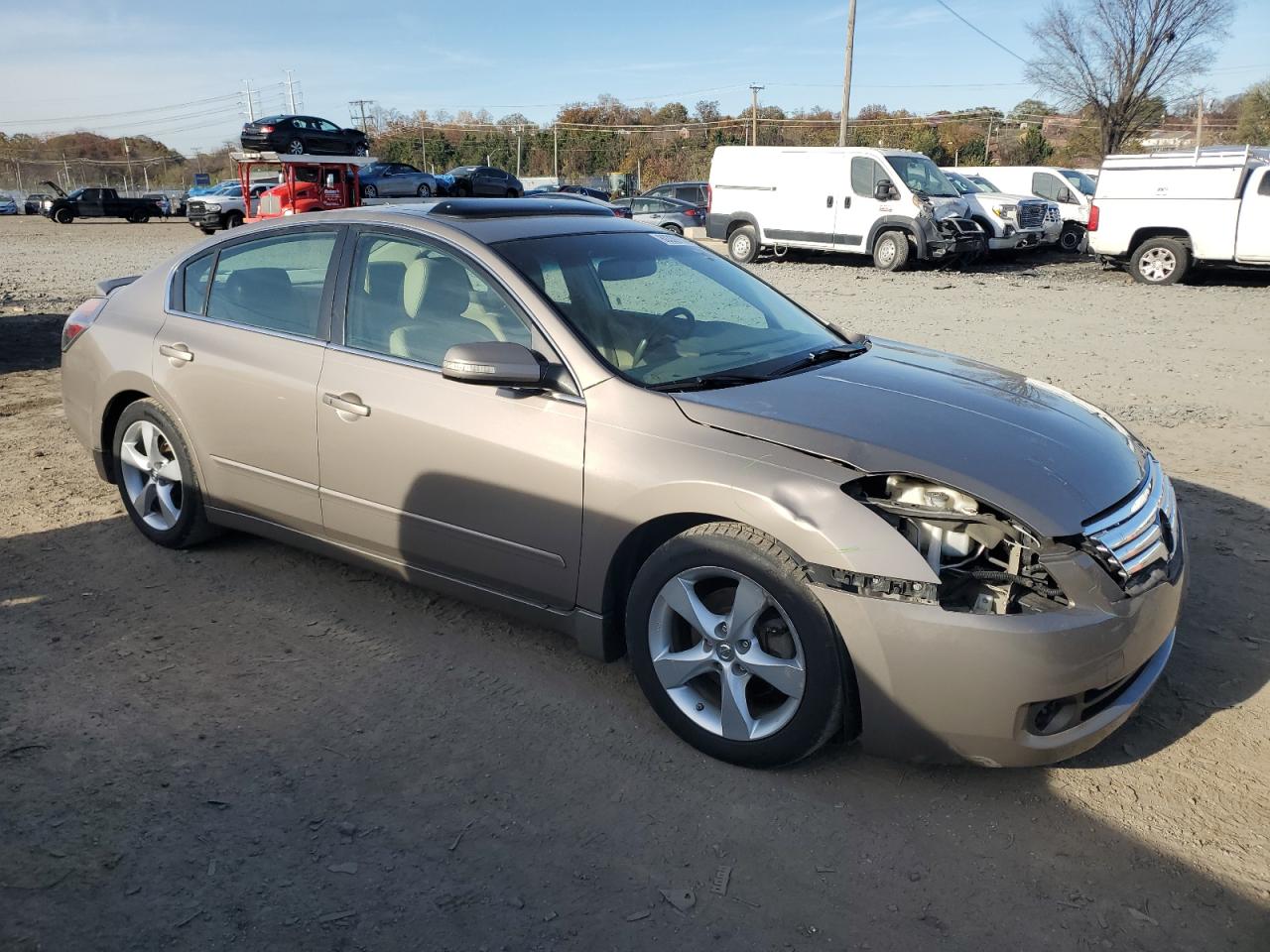 2008 Nissan Altima VIN 1N4BL21E58N419861 Copart auction photo, front end damage thumbnail 4