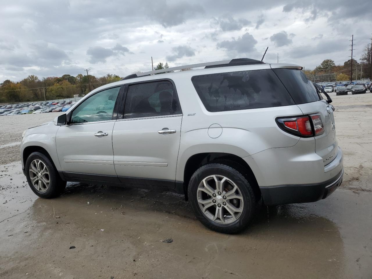 2013 GMC Acadia VIN 1GKKRRKD7DJ172808 Copart auction photo, side damage thumbnail 2