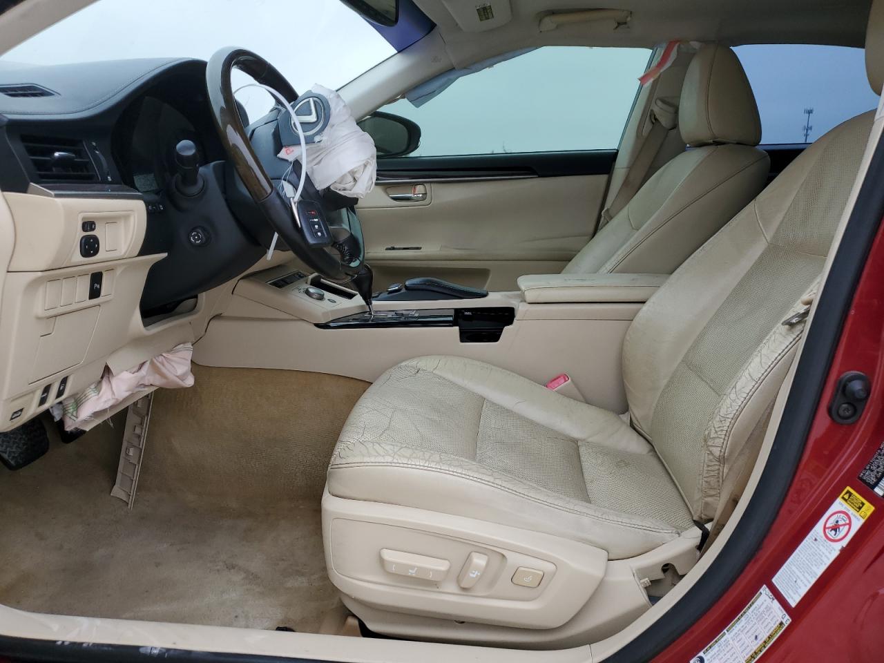2013 Lexus ES VIN JTHBK1GG5D2011418 Copart auction photo, front end damage thumbnail 7