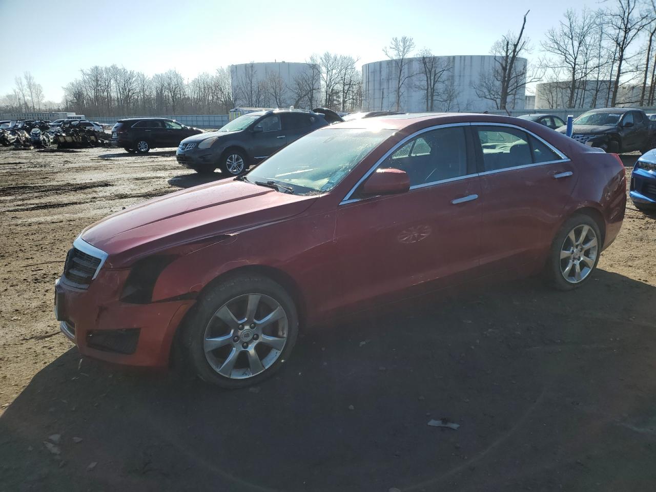 2014 Cadillac ATS VIN 1G6AG5RX4E0127888 - Copart auction photo