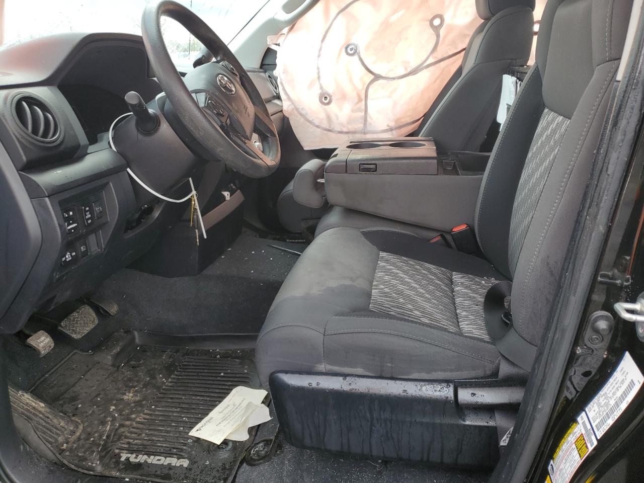 2019 Toyota Tundra VIN 5TFUM5F1XKX083174 Copart auction photo, rollover damage thumbnail 7