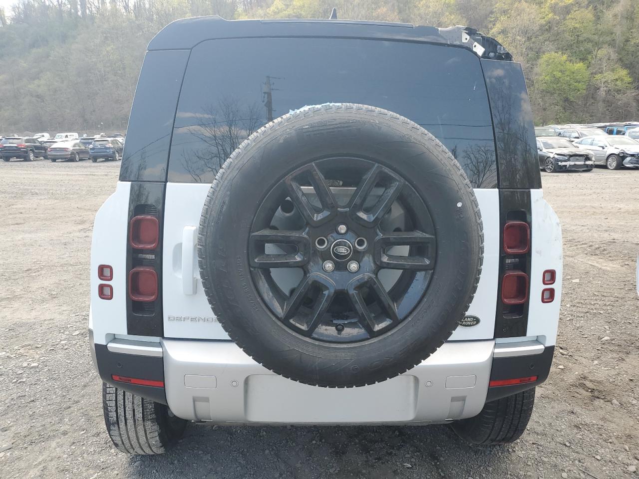 2023 Land Rover Defender VIN SALEJ7EX2P2158154 Copart auction photo, all over damage thumbnail 6