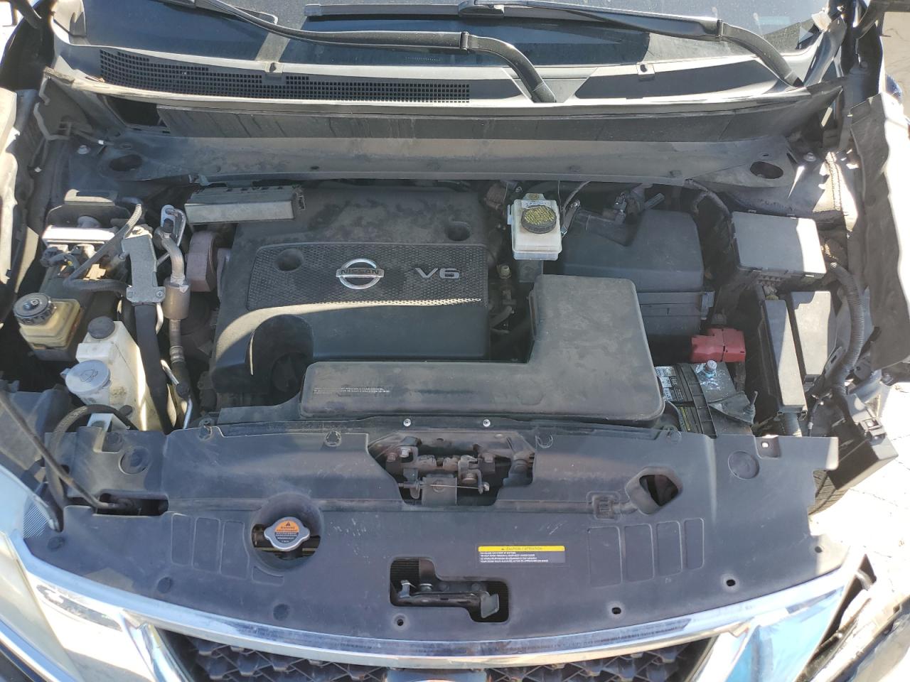 2016 Nissan Pathfinder VIN 5N1AR2MM7GC613417 Copart auction photo, side / front end damage thumbnail 12
