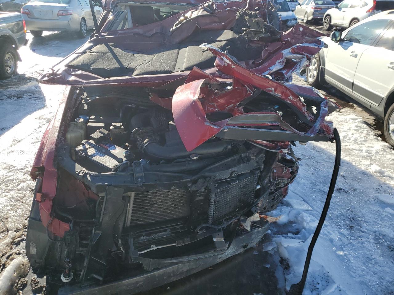 2011 Nissan Pathfinder VIN 5N1AR1NB3BC605010 Copart auction photo, all over damage thumbnail 12