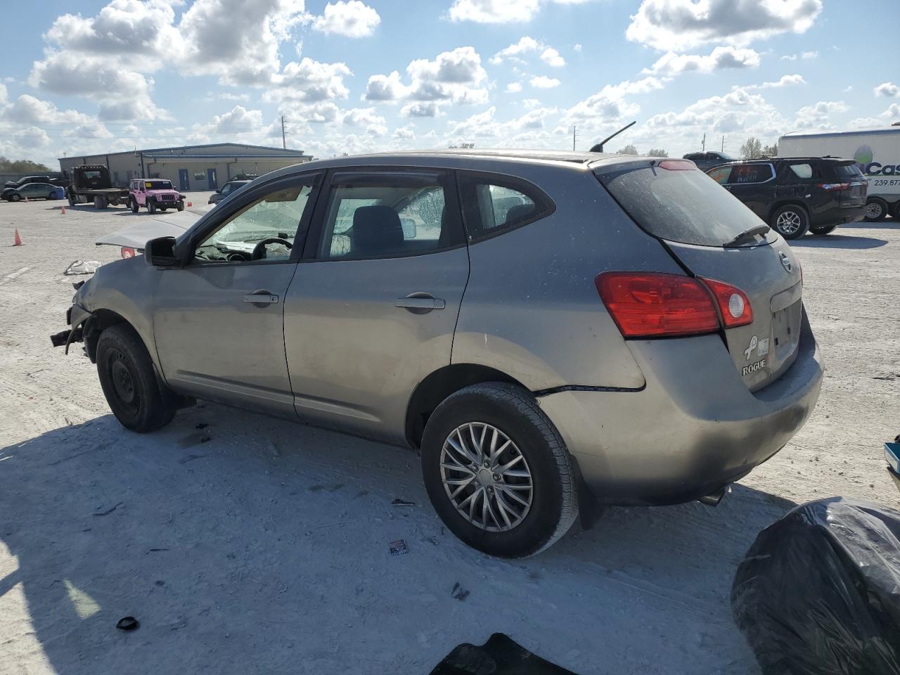 2009 Nissan Rogue VIN JN8AS58T19W047966 Copart auction photo, front end damage thumbnail 2