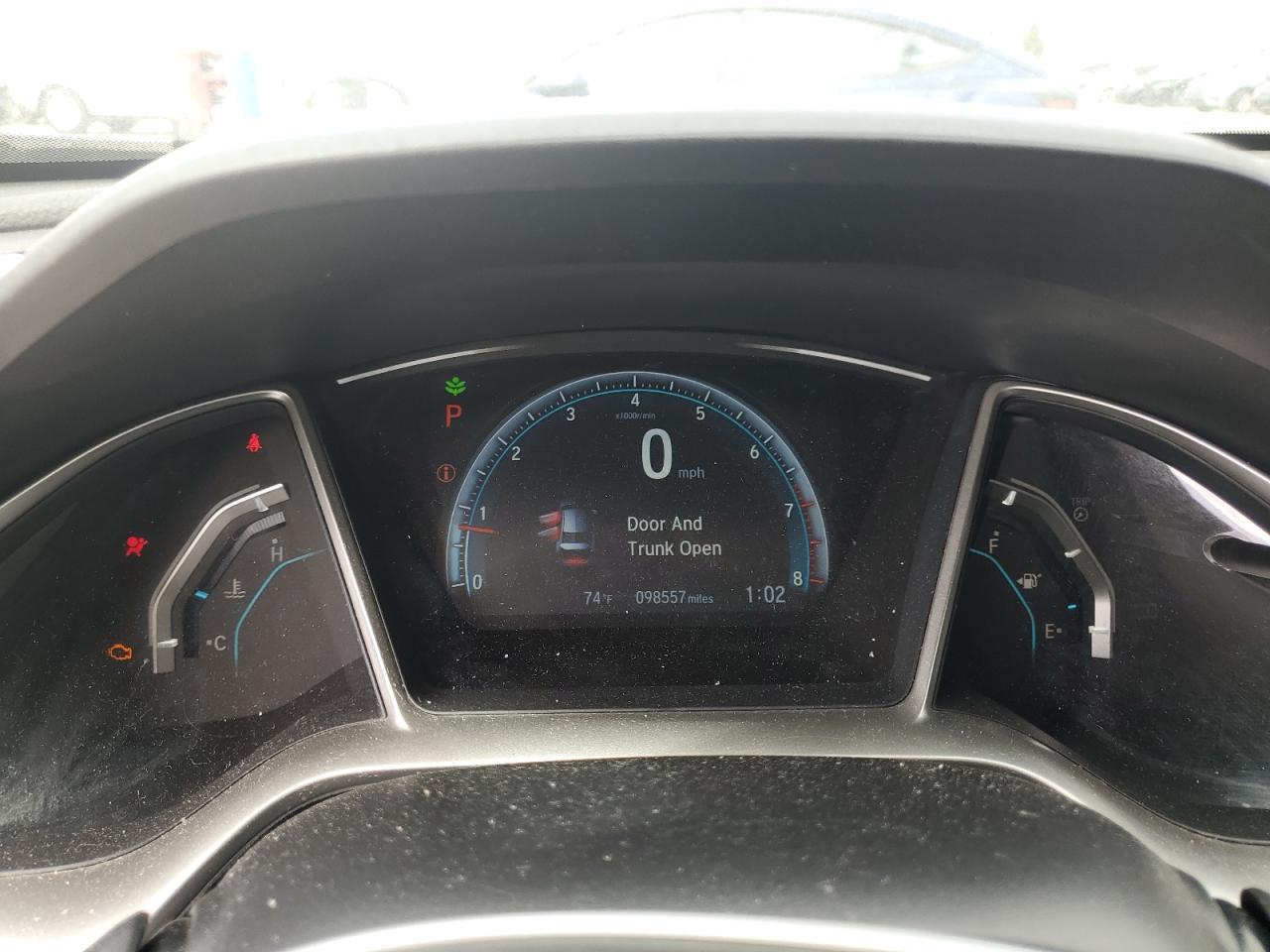 2016 Honda Civic VIN 2HGFC2F75GH551629 Copart auction photo, front end damage thumbnail 9