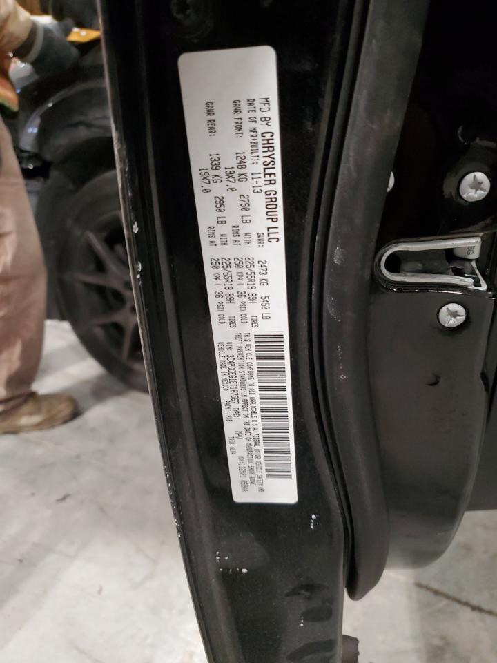 2014 Dodge Journey VIN 3C4PDCEG1ET167567 Copart auction photo, front end damage thumbnail 16