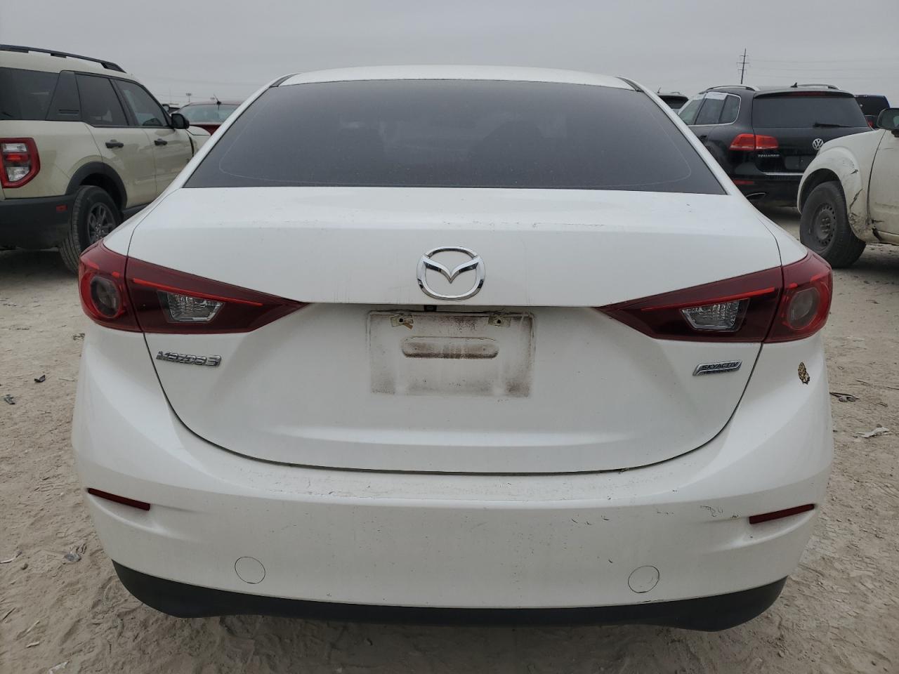 2016 Mazda 3 VIN JM1BM1U77G1312296 Copart auction photo, side / front end damage thumbnail 6
