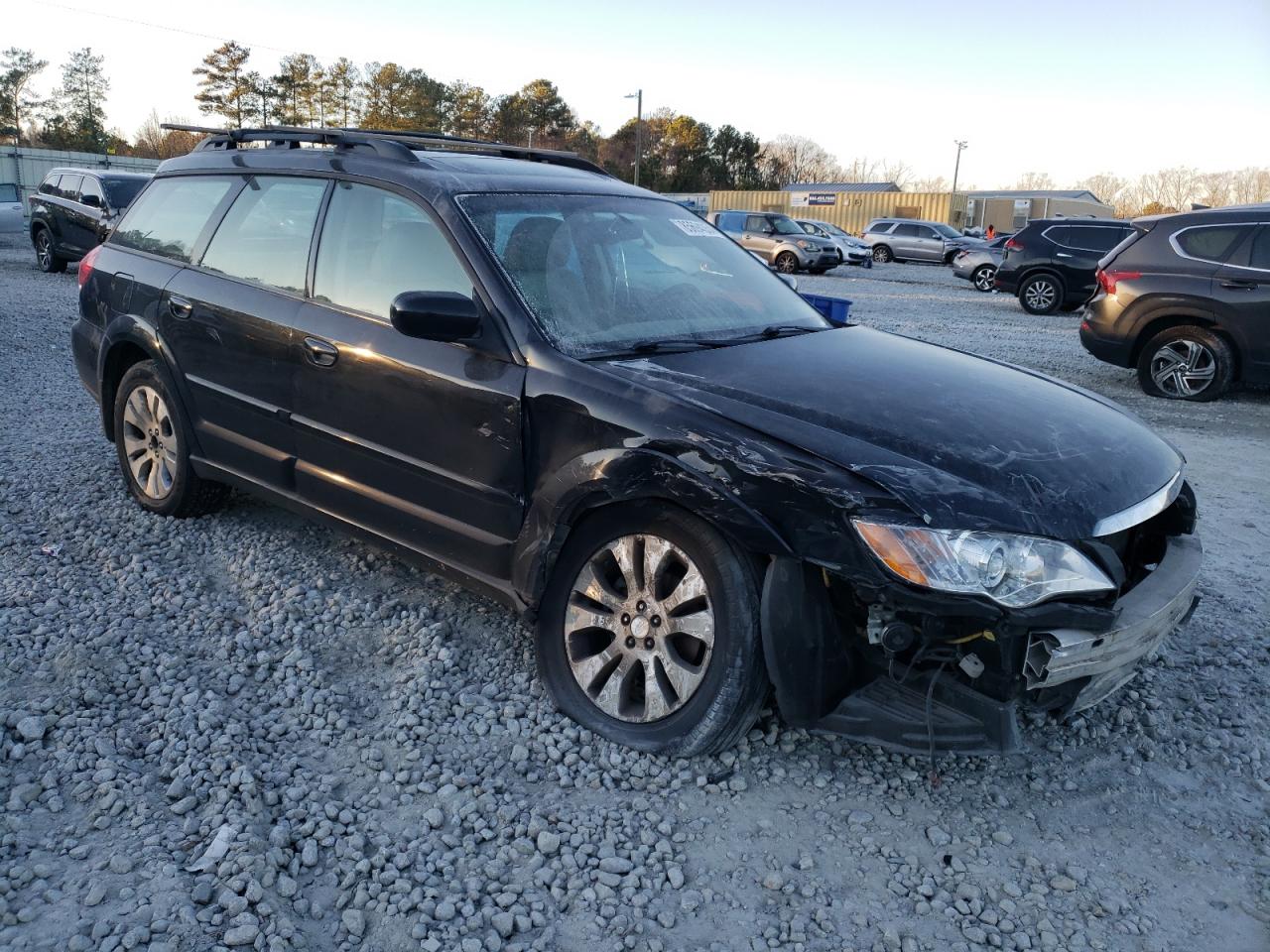 2008 Subaru Outback VIN 4S4BP62C587316832 Copart auction photo, front end / undercarriage damage thumbnail 4