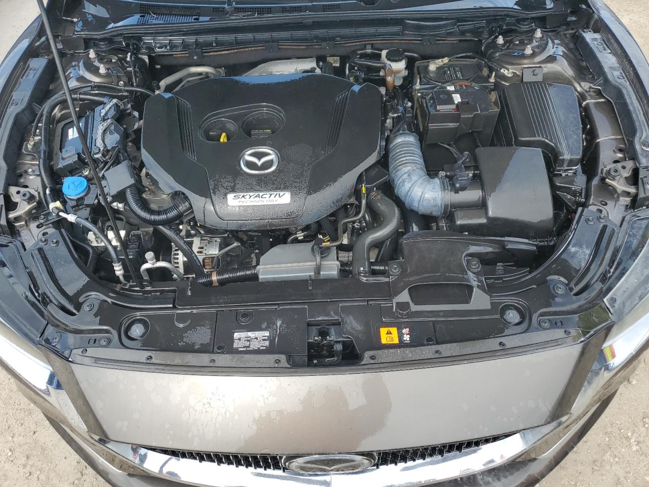 2018 Mazda 6 VIN JM1GL1WYXJ1309124 Copart auction photo, water/flood damage thumbnail 11