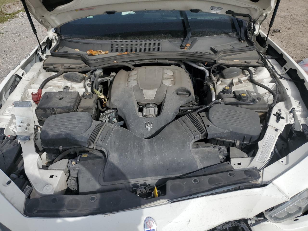 2017 Maserati Ghibli VIN ZAM57XSA6H1233933 Copart auction photo, front end / rear end damage thumbnail 12