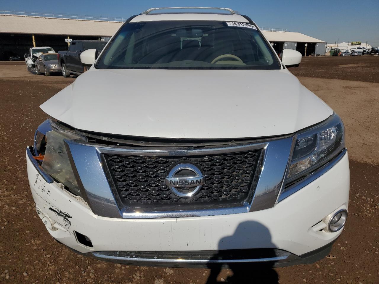 2013 Nissan Pathfinder VIN 5N1AR2MN1DC689249 Copart auction photo, front end damage thumbnail 5