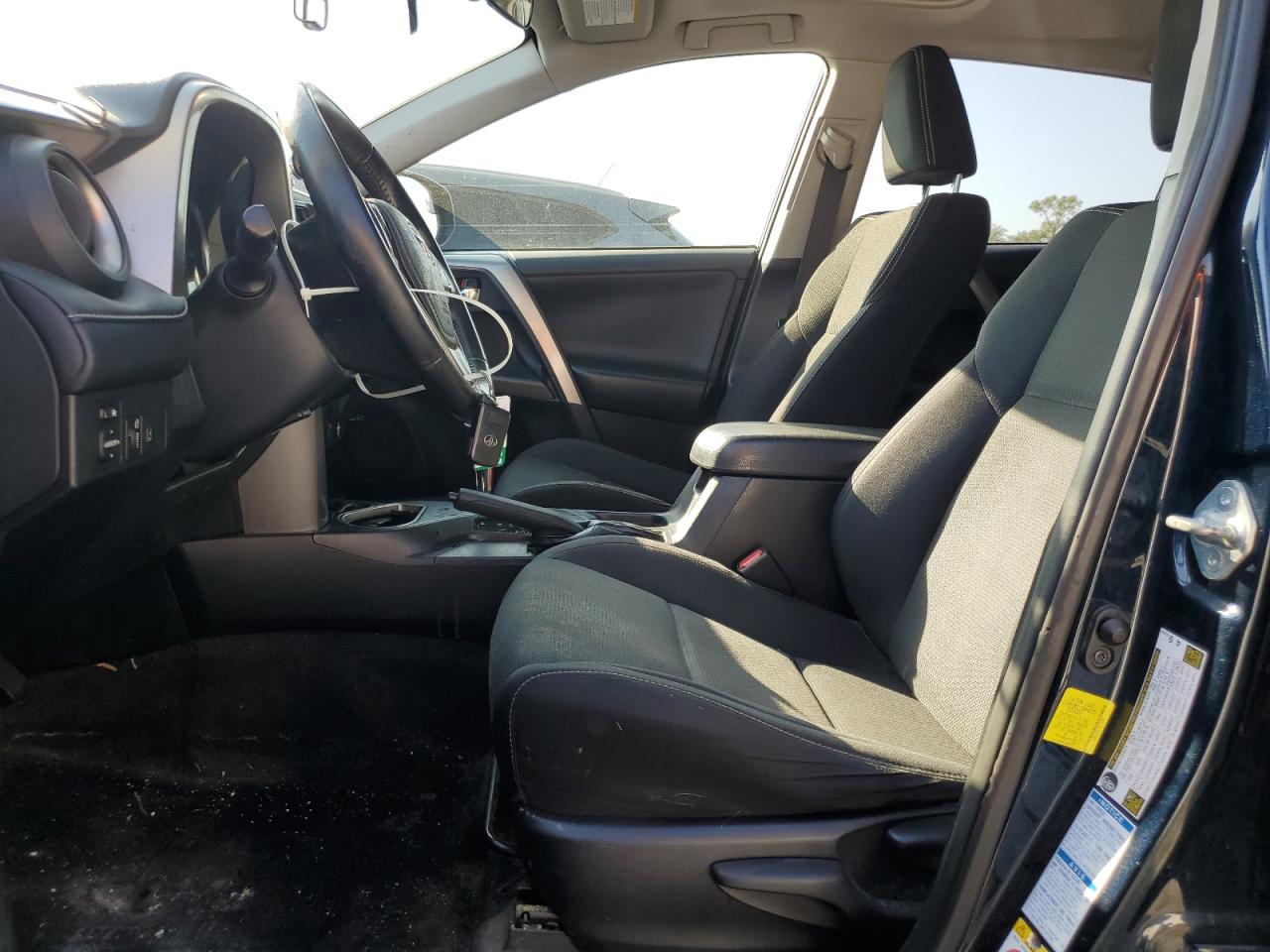 2017 Toyota RAV 4 VIN JTMRJREV7HD119147 Copart auction photo, front end damage thumbnail 7