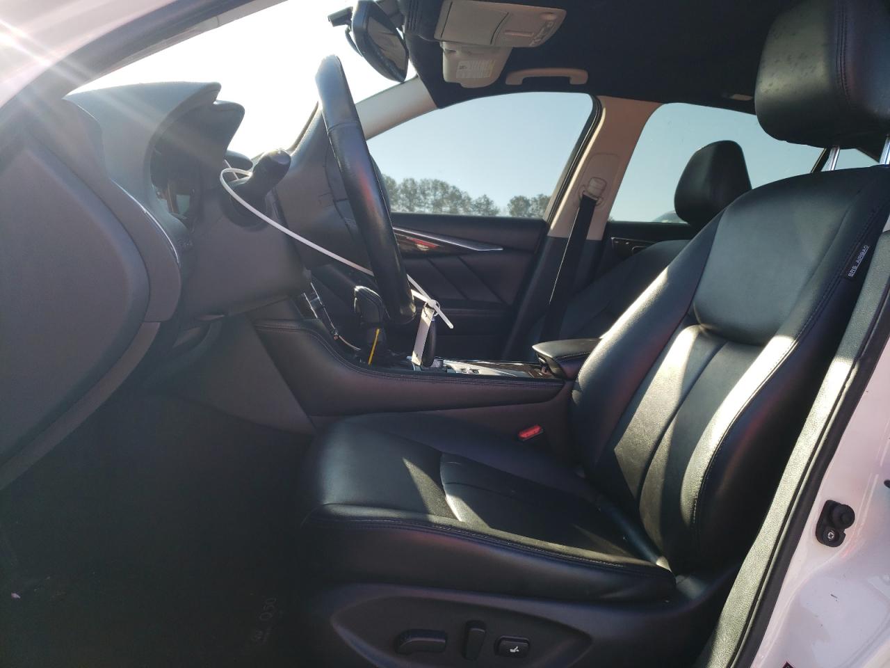 2019 Infiniti Q50 VIN JN1EV7AR7KM554549 Copart auction photo, vandalism / front end damage thumbnail 7