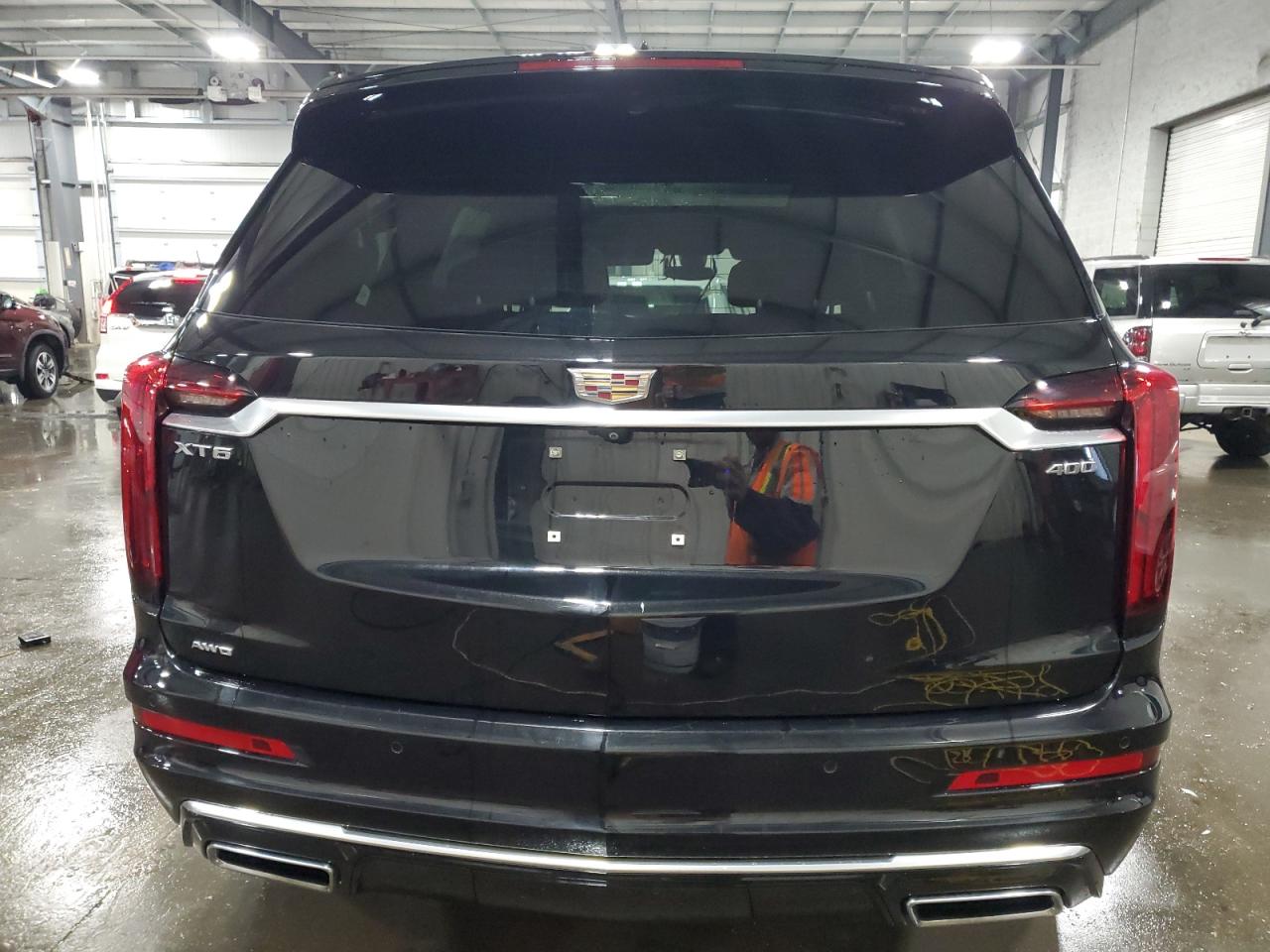 2021 Cadillac XT6 VIN 1GYKPDRS8MZ135531 Copart auction photo, vandalism / front end damage thumbnail 6