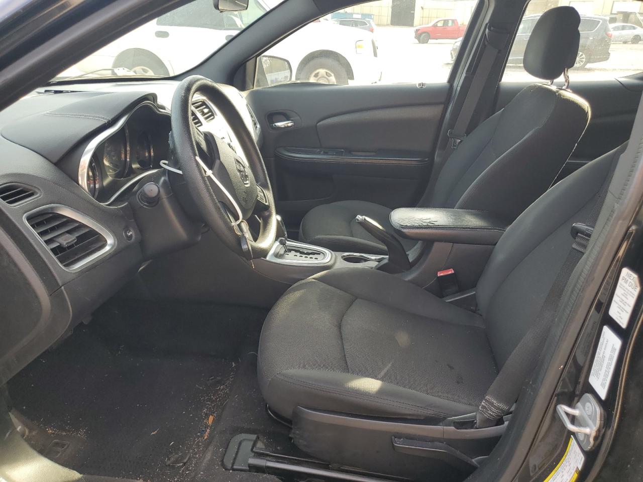 2014 Dodge Avenger VIN 1C3CDZAB3EN190686 Copart auction photo, front end / side damage thumbnail 7