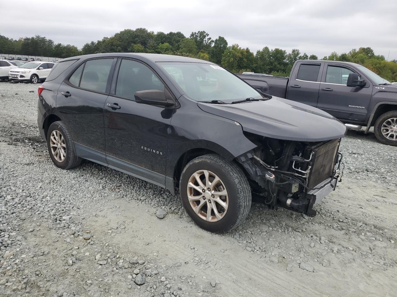 2018 Chevrolet Equinox VIN 3GNAXHEV5JL130922 Copart auction photo, front end damage thumbnail 4