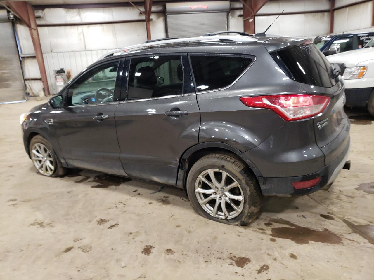 2016 Ford Escape VIN 1FMCU9J96GUA56350 Copart auction photo, side damage thumbnail 2