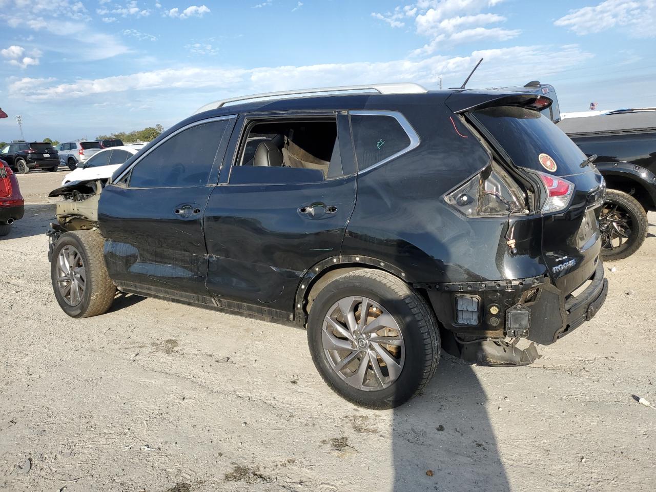2016 Nissan Rogue VIN 5N1AT2MT1GC868301 Copart auction photo, all over damage thumbnail 2