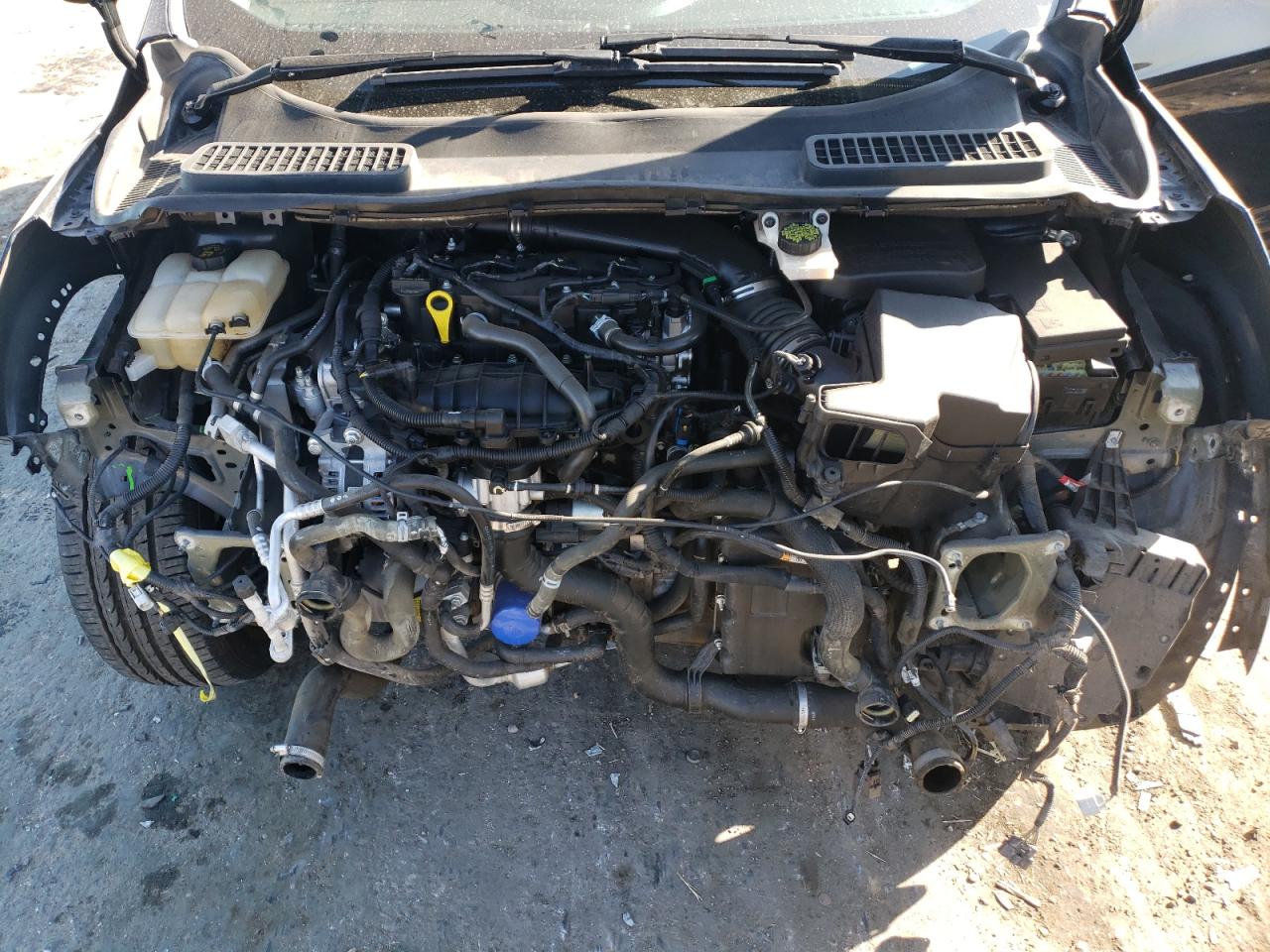 2015 Ford Escape VIN 1FMCU0GX2FUB95651 Copart auction photo, front end damage thumbnail 11
