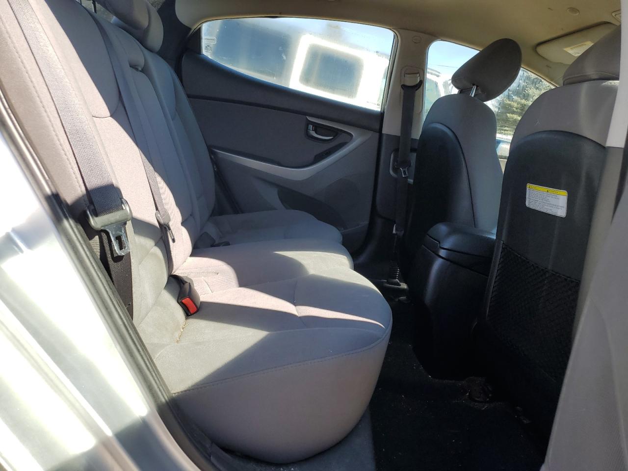 2014 Hyundai Elantra VIN 5NPDH4AE3EH500353 Copart auction photo, normal wear damage thumbnail 10
