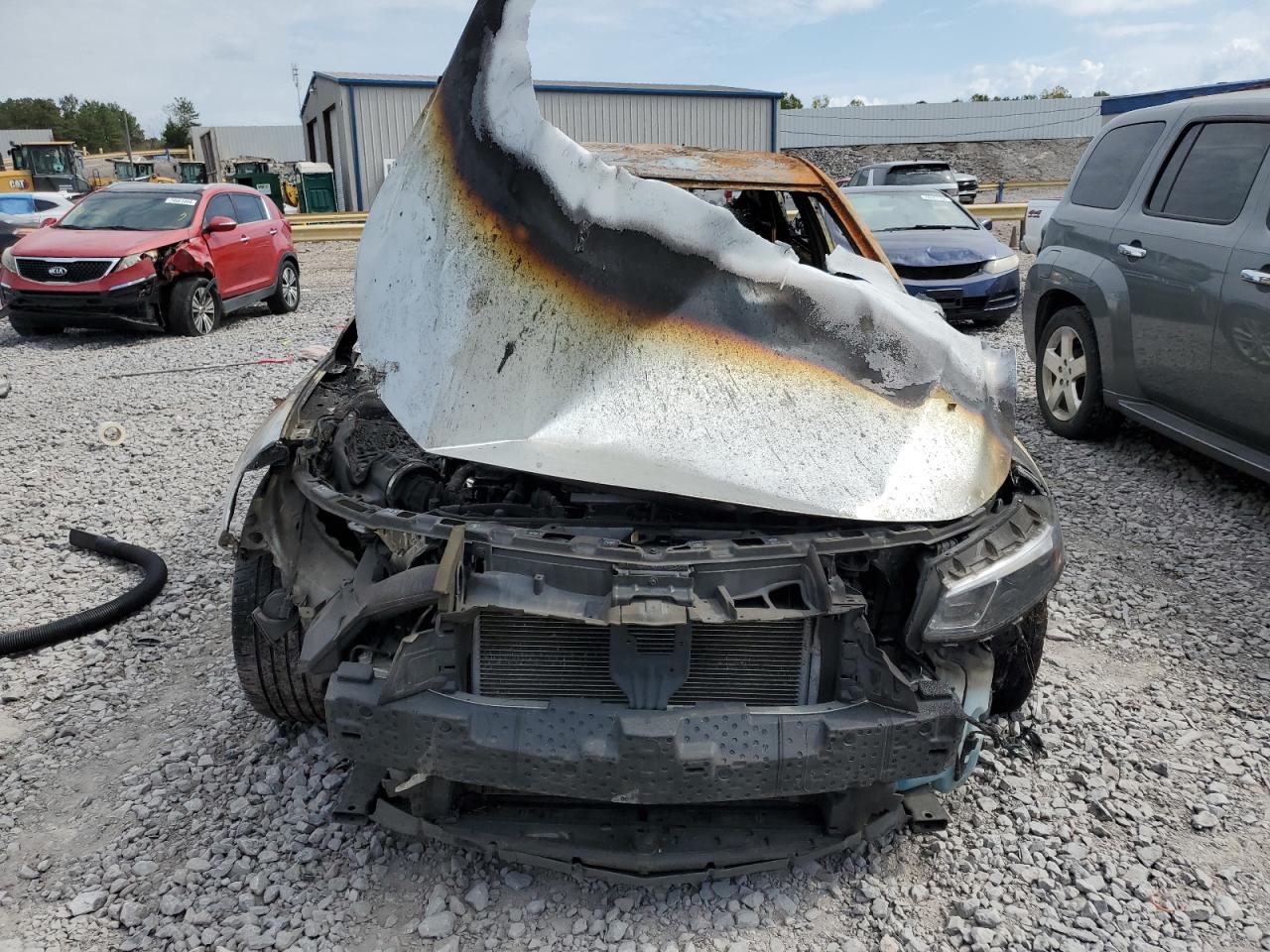2017 Chevrolet Malibu VIN 1G1ZE5ST0HF286219 Copart auction photo, burn damage thumbnail 5