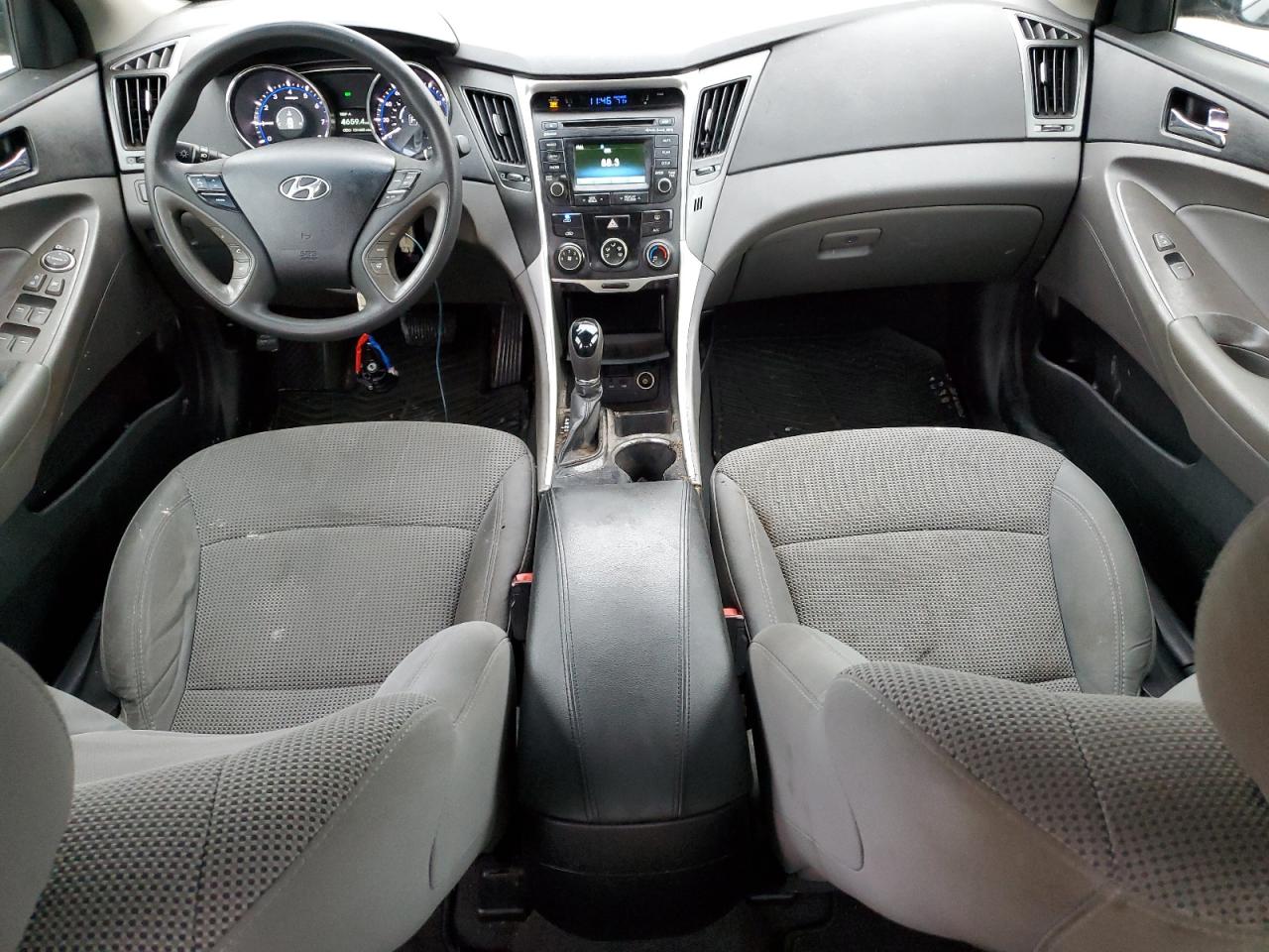 2014 Hyundai Sonata VIN 5NPEB4AC6EH936697 Copart auction photo, vandalism / minor dent/scratches damage thumbnail 8