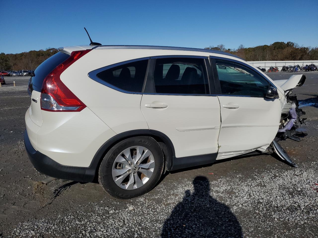 2014 Honda CR-V VIN 5J6RM4H78EL063996 Copart auction photo, front end / minor dent/scratches damage thumbnail 3