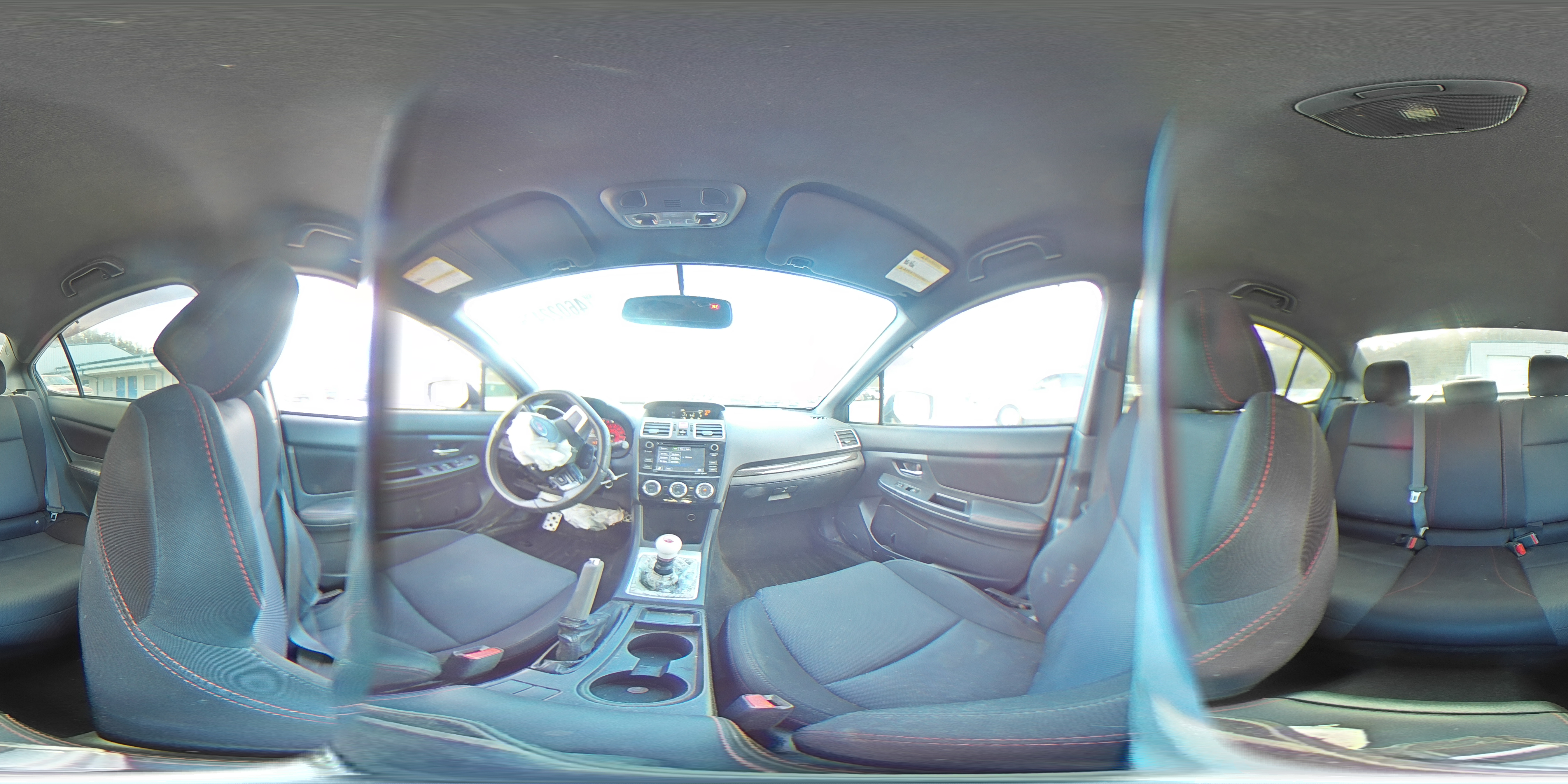 2016 Subaru WRX VIN JF1VA1B66G9825319 Copart auction photo, front end / side damage thumbnail 12