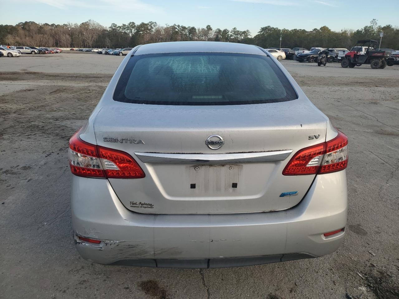 2014 Nissan Sentra VIN 3N1AB7AP7EY224885 Copart auction photo, front end / side damage thumbnail 6