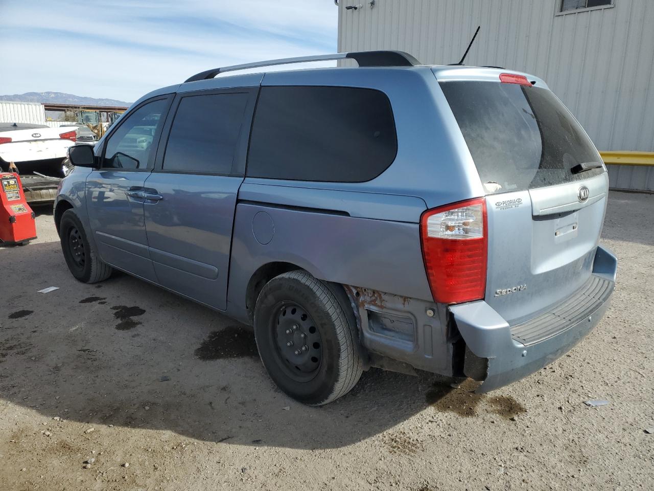 2012 KIA Sedona VIN KNDMG4C79C6507266 Copart auction photo, rear end damage thumbnail 2