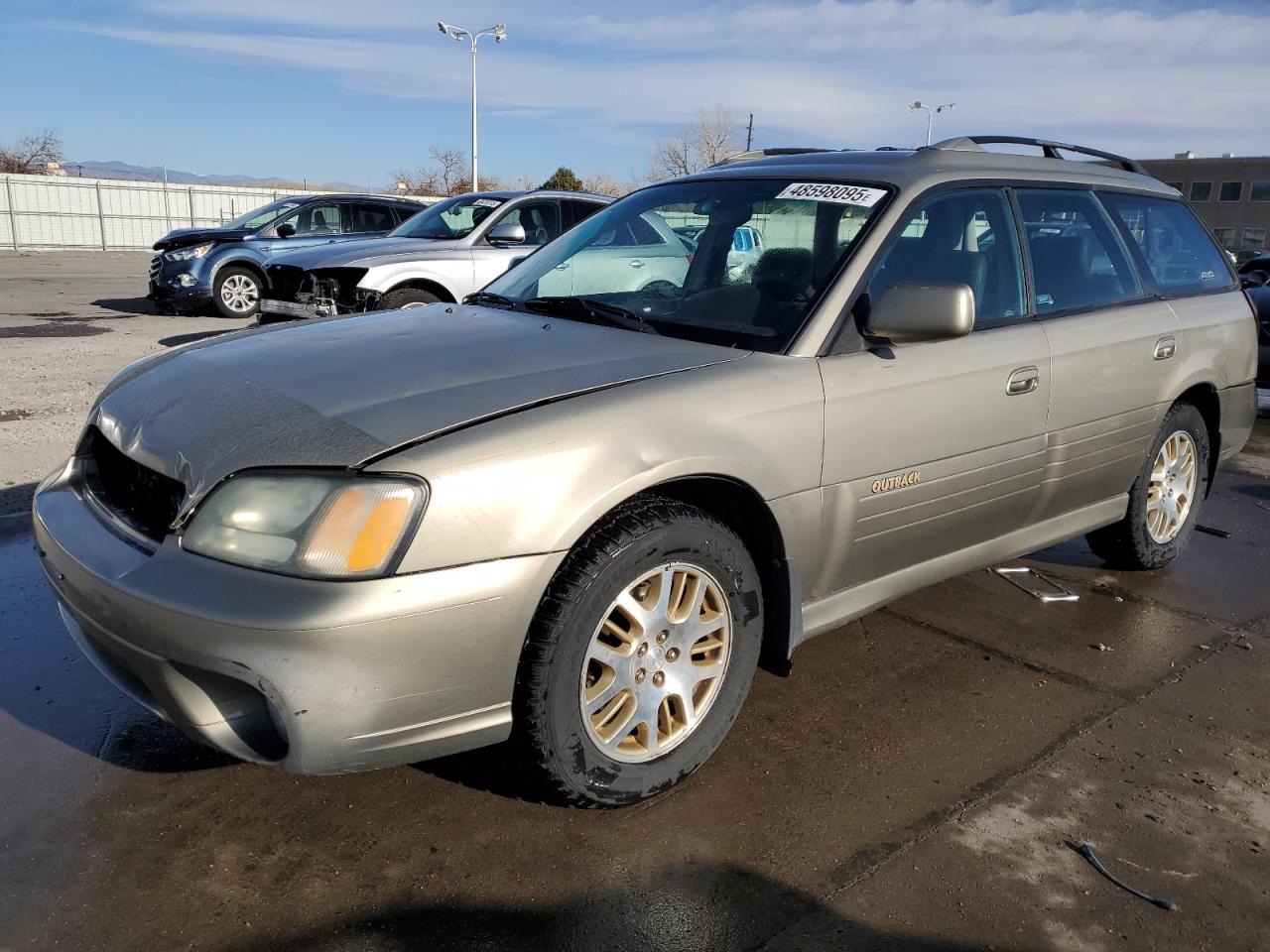 2003 Subaru Legacy VIN 4S3BH895037653504
