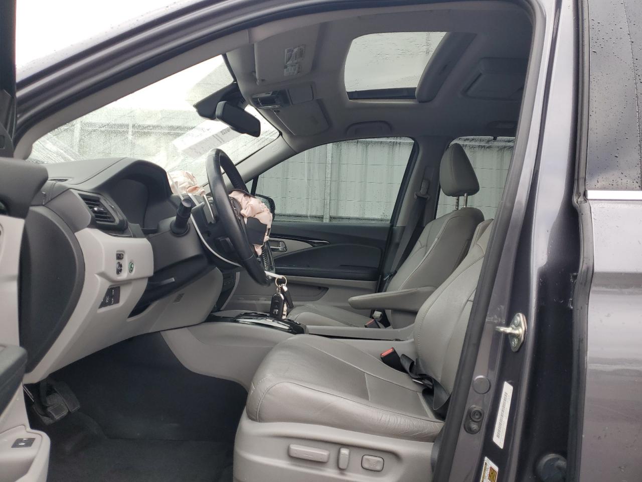 2016 Honda Pilot VIN 5FNYF6H05GB065060 Copart auction photo, front end damage thumbnail 7