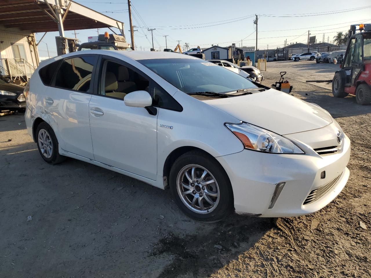 2013 Toyota Prius VIN JTDZN3EU7D3259062 Copart auction photo, side damage thumbnail 4