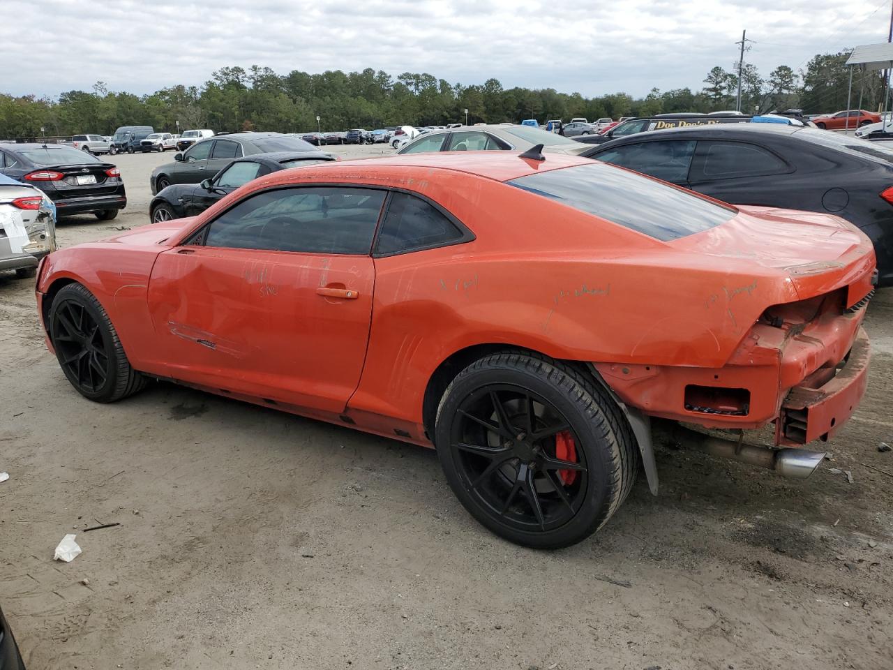 2011 Chevrolet Camaro VIN 2G1FK1EJ8B9117970 Copart auction photo, all over damage thumbnail 2