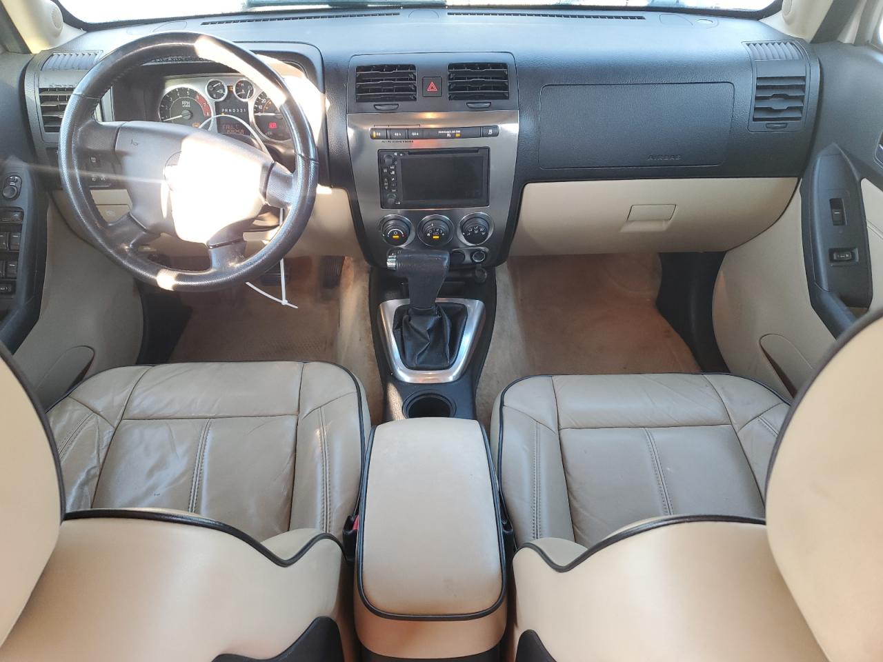 2009 Hummer H3 VIN 5GTEN13LX98104327 Copart auction photo, side / undercarriage damage thumbnail 8