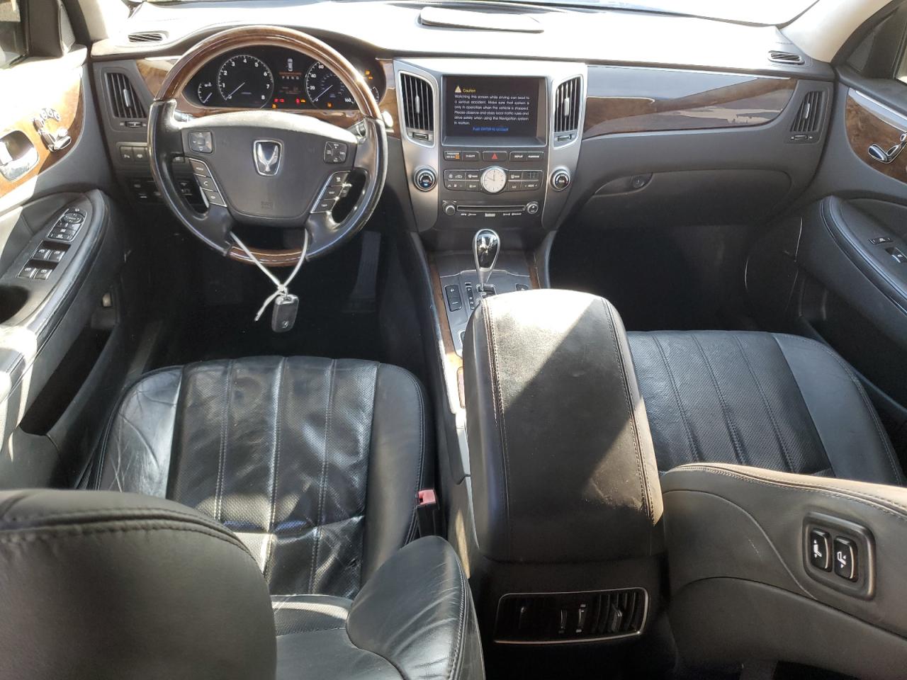 2011 Hyundai Equus VIN KMHGH4JF0BU036439 Copart auction photo, rear end / side damage thumbnail 8
