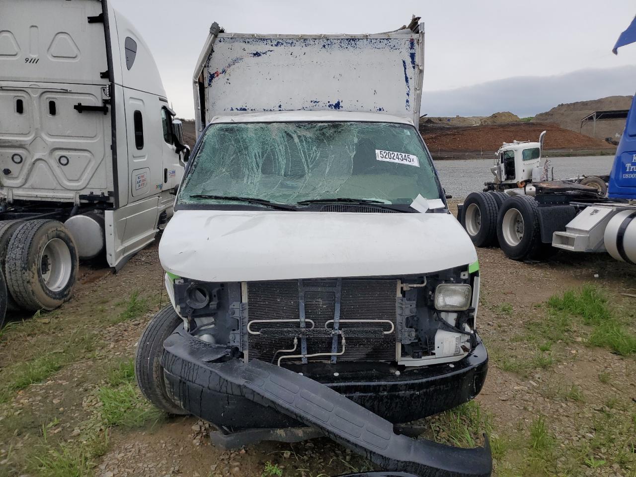 2016 Chevrolet Express VIN 1GB0GRFF2G1127336 Copart auction photo, all over damage thumbnail 5