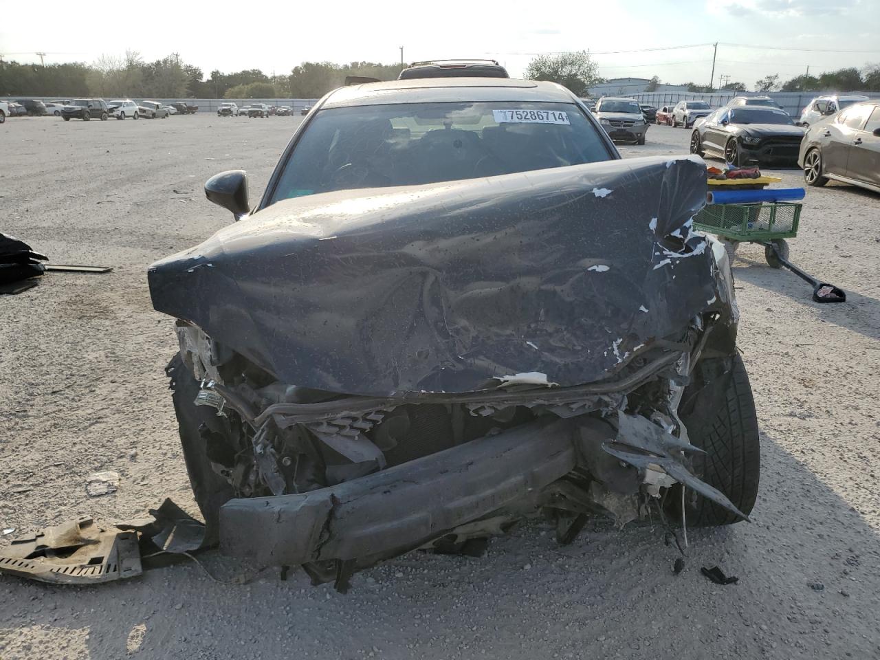 2015 Lexus IS VIN JTHBF1D27F5077029 Copart auction photo, all over damage thumbnail 5