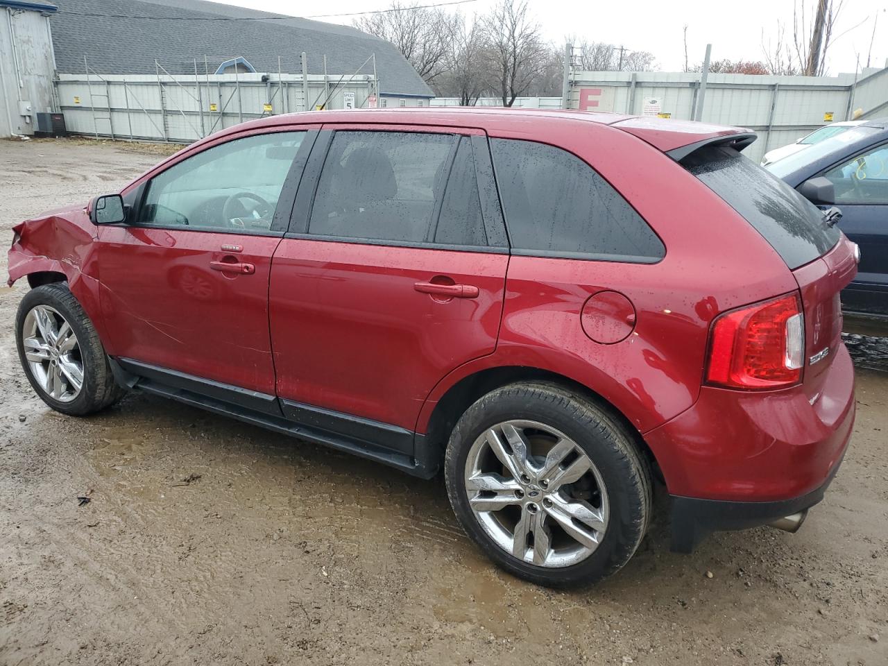 2013 Ford Edge VIN 2FMDK3J95DBA47941 Copart auction photo, front end / side damage thumbnail 2