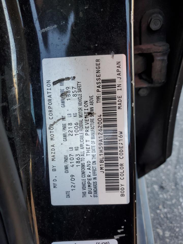 2010 Mazda 3 VIN JM1BL1H59A1262004 Copart auction photo, front end / undercarriage damage thumbnail 14