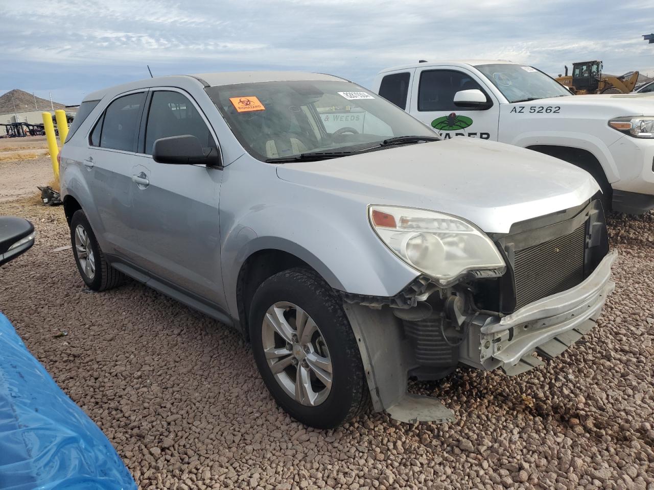 2015 Chevrolet Equinox VIN 2GNALAEKXF6308571 Copart auction photo, all over damage thumbnail 4