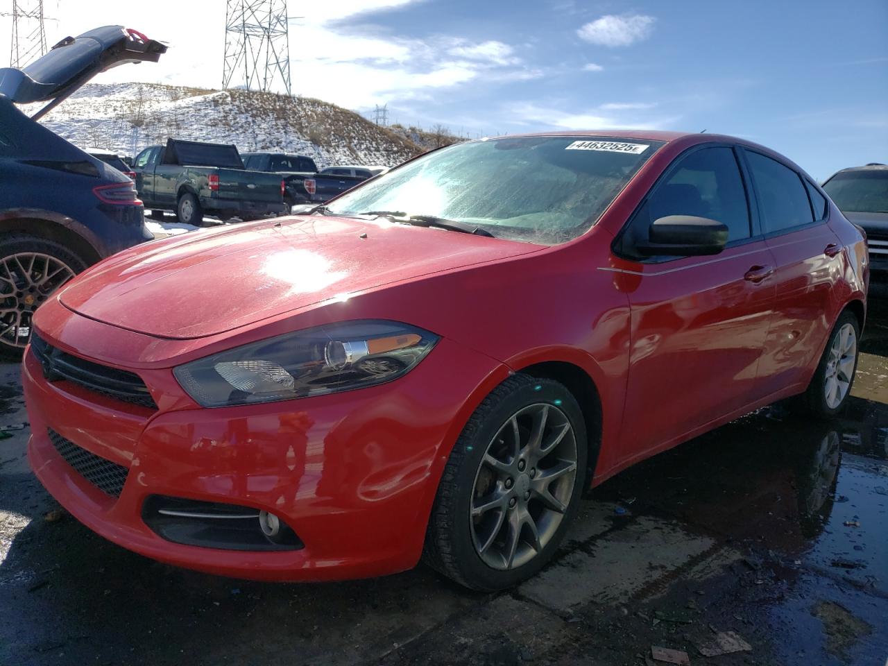 2014 Dodge Dart VIN 1C3CDFBB1ED903443