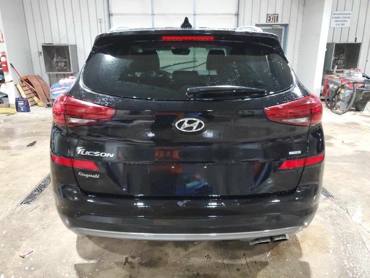 2020 Hyundai Tucson VIN KM8J3CAL4LU221535 Copart auction photo, front end / side damage thumbnail 6