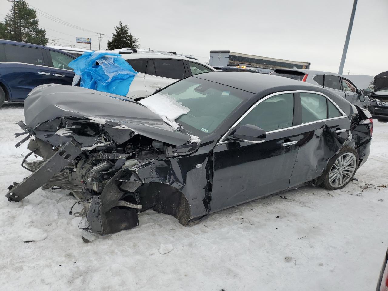 2021 Cadillac CT4 VIN 1G6DB5RK0M0143939 - Copart auction photo