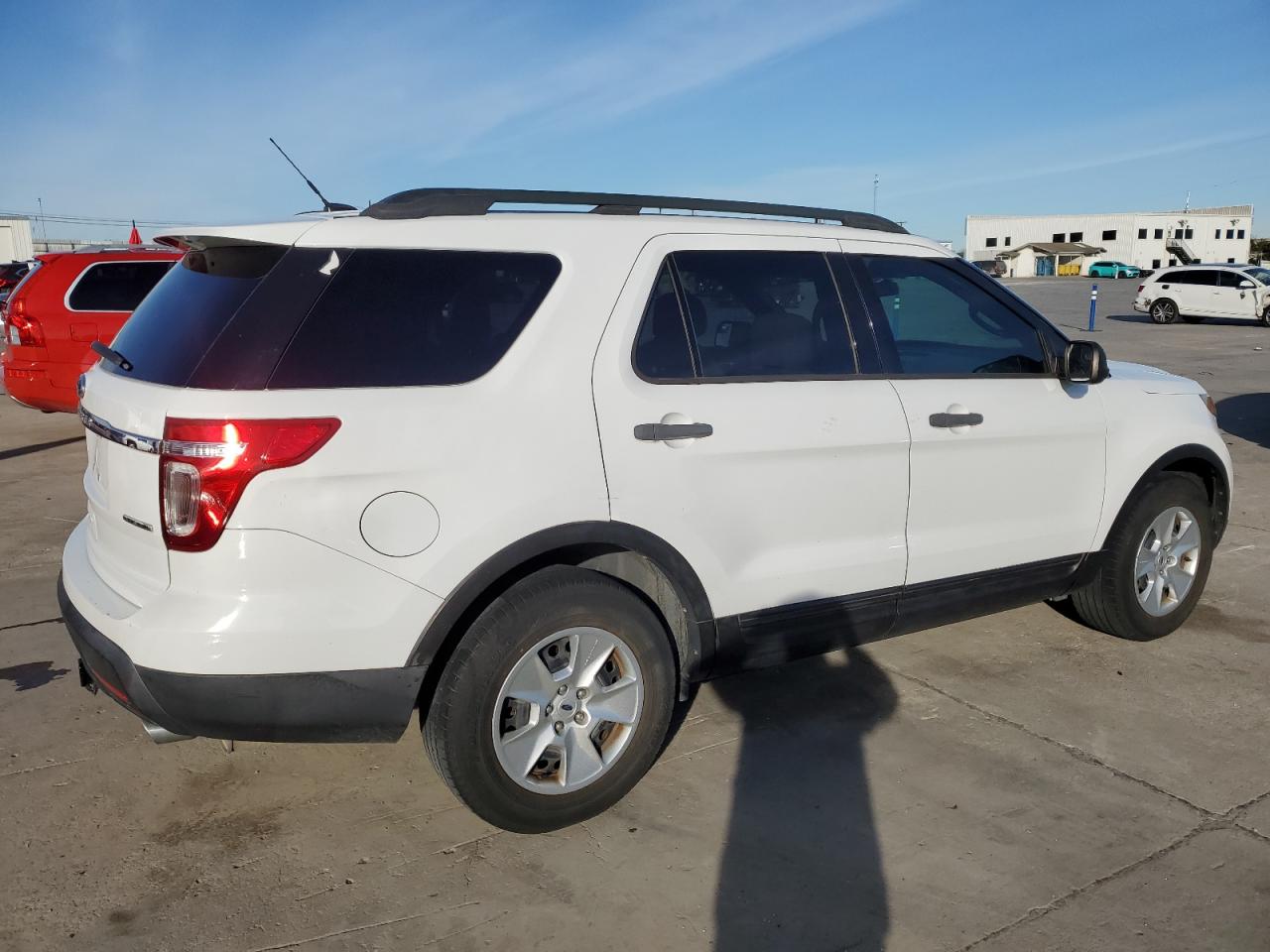 2014 Ford Explorer VIN 1FM5K7B88EGA07638 Copart auction photo, hail damage thumbnail 3