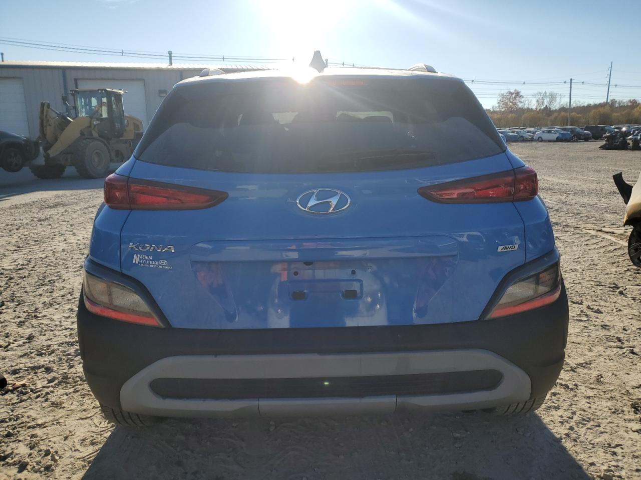 2022 Hyundai Kona VIN KM8K6CAB2NU820987 Copart auction photo, front end damage thumbnail 6