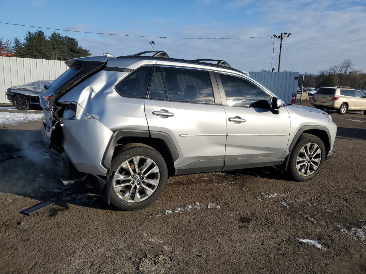 2023 Toyota RAV 4 VIN 2T3A1RFV1PC355372 Copart auction photo, rear end damage thumbnail 3