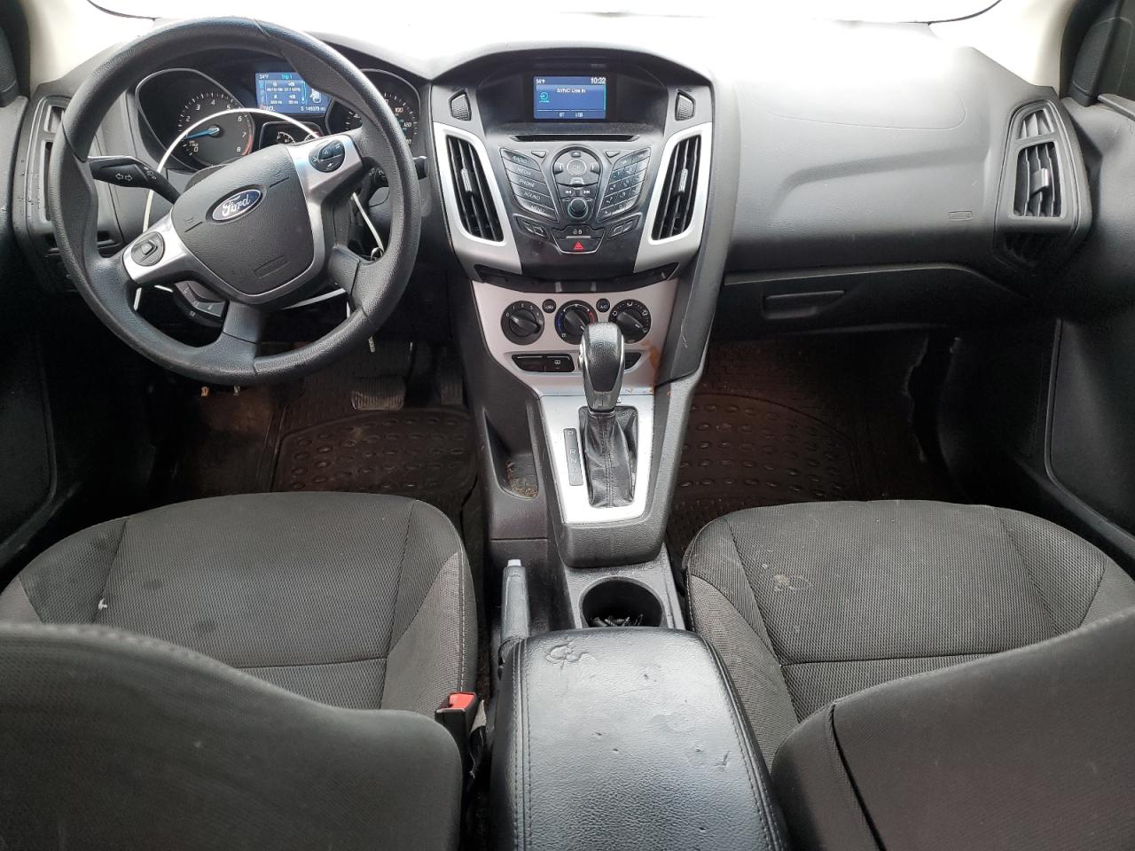 2014 Ford Focus VIN 1FADP3F24EL294408 Copart auction photo, front end damage thumbnail 8