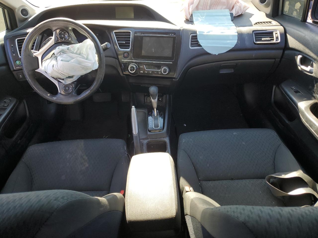 2015 Honda Civic VIN 19XFB2F74FE297228 Copart auction photo, rear end / front end damage thumbnail 8
